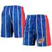 Men's Mitchell & Ness Blue Houston Rockets Hardwood Classics Lunar New Year Swingman Shorts