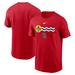 Men's Nike Red St. Louis Cardinals Logo Local Team T-Shirt