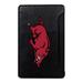 Black Arkansas Razorbacks Logo Faux Leather Phone Wallet Sleeve