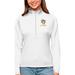 Women's Antigua White Los Angeles Rams Tribute Half-Zip Top