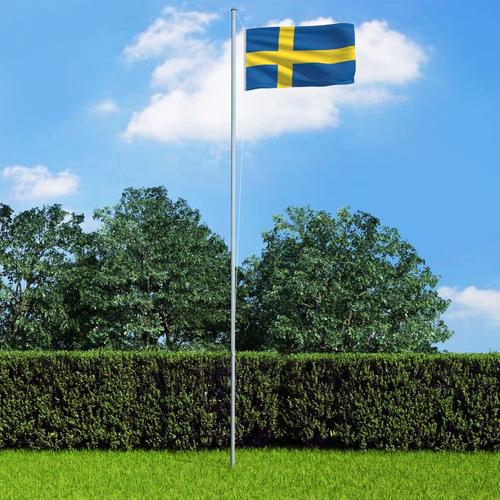 """vidaXL Flagge Schwedens 90 x 150 cm"""