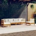 vidaXL 6-tlg. Garten-Lounge-Set mit Kissen Kiefer Massivholz