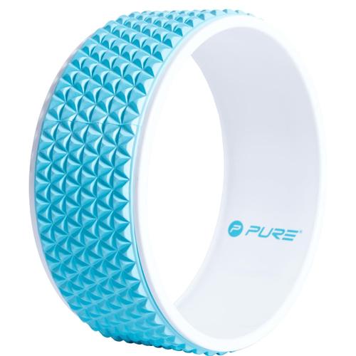 """Pure2Improve Yoga-Rad 34 cm Blau und Weiß"""