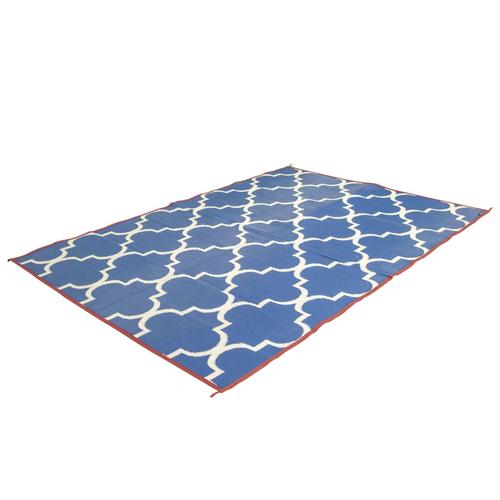 Bo-Camp Outdoor-Teppich Chill mat Casablanca 2,7×2 m L Blau