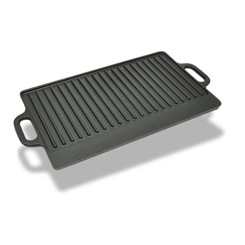 vidaXL Grillplatte Wendeplatte Gusseisen 50×23 cm
