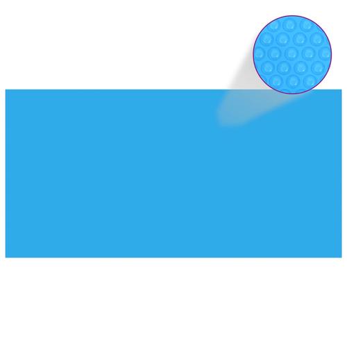 """vidaXL Poolabdeckung Blau 600×300 cm PE"""