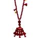 Kate Spade Jewelry | Kate Spade Pretty Poms Tassel Necklace In Sumac | Color: Gold/Red | Size: Os