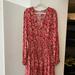 Zara Dresses | Cute Zara Mini Dress In Pink Floral Print | Color: Pink | Size: Xs