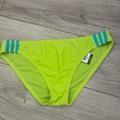 Adidas Swim | Adidas Sport Hipster Bikini Neon Swim Bottoms | Color: Green/Yellow | Size: L