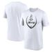 Men's Nike White New York Jets Icon Legend Performance T-Shirt