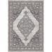 Gray/White 89 x 24 x 0.4 in Area Rug - Dynamic Rugs JAZZ 6792-880 BEIGE/TAUPE Polyester | 89 H x 24 W x 0.4 D in | Wayfair JZ286792880