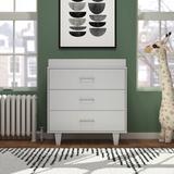Child Craft Tremont 3 Drawer Changing Table Dresser Wood in Gray | 13 H x 22 W x 39 D in | Wayfair F04509.38