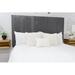 Rosalind Wheeler Leaner Style Panel Headboards Solid Wood Weathered Finish Wood in Gray/White | Queen | Wayfair 2B5329FD945E49B1B404D6D0BD6562CC