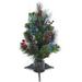 18" Fiber Optic Crestwood Spruce Tree