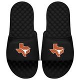 Men's ISlide Black Texas Longhorns State Logo Slide Sandals