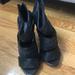 Zara Shoes | Black Strappy Zara Sandal In Size 37 | Color: Black | Size: 37