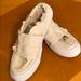 Zara Shoes | Cute Zara Canvas Shoes 38 | Color: Cream/White | Size: 7.5