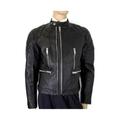 Burberry Jackets & Coats | Burberry Men's Black Leather Diamond Quilted Biker Jacket (50 Eu / 40 Us) | Color: Black | Size: 40