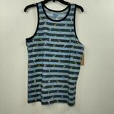 Levi's Shirts | Levi's Blue Gray Palm Tree Sleeveless T-Shirt Tank Top Skyway Men Small Nwt | Color: Gray | Size: S