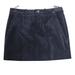 Gucci Skirts | Gucci Women's Interlocking G Blue Cotton Modal Elastane Velveteen Skirt With 2 | Color: Blue | Size: 15