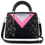 Disney Accessories | Edna Mode Bag | Color: Black/Pink | Size: Os