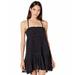 Free People Dresses | Free People Shailee Black Crochet Lace Flowy Slip Dress S | Color: Black | Size: S