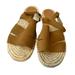 Anthropologie Shoes | Anthropologie Women's Maypol Leather Sandals Size 40. (Size 9 In Us) | Color: Cream/Tan | Size: 40eu