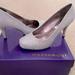 Nine West Shoes | Madden Girl Getta Silver Rounded Toe Heel Size 8.5m . | Color: Silver | Size: 8.5
