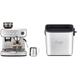Breville Barista Max für Espresso, Latte & Cappuccino | 2,8 L Wassertank Edelstahl | VCF126X & Sage Appliances BES100 Espresso-Klopfbox, The Knock Box Mini