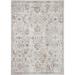 Gray 115 x 79 x 0.13 in Area Rug - Loloi Rugs Bonney Oriental Area Rug in Ivory/Dove Polyester | 115 H x 79 W x 0.13 D in | Wayfair