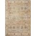 Brown/Gray 18 x 18 x 0.13 in Area Rug - Loloi Rugs Bonney Oriental Area Rug in Sunset/Gray Polyester | 18 H x 18 W x 0.13 D in | Wayfair