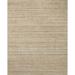 White 138 x 102 x 0.38 in Area Rug - Loloi Rugs Jamie Abstract Hand-Loomed Area Rug in Brown/Sand /Jute & Sisal | 138 H x 102 W x 0.38 D in | Wayfair