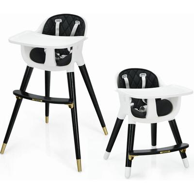 3-in-1 Convertible Baby Highchair Toddler High Dining Chair Infant Feeding Seat