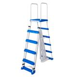 Swimline A-Frame Above Ground Pool Ladder w/ Barrier for 48" to 52" Pool Height - 34.5