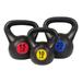 BalanceFrom Kettlebell Fitness Exercise Weights, Set of 3, 10, 15, and 20 Pounds - 45