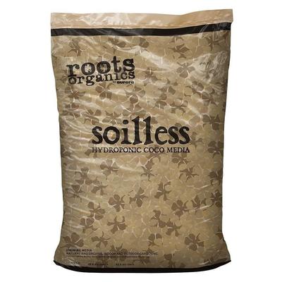 Roots Organics ROS Hydroponic Soilless Gardening Coco Fiber Media Mix, 1.5 cu ft - 27