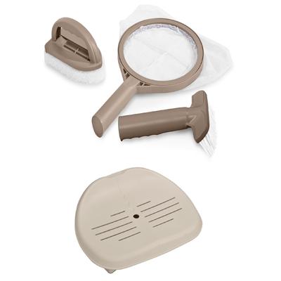 Intex PureSpa Hot Tub Maintenance Kit & Intex PureSpa Inflatable Hot Tub Seat - 9