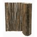 Black Bamboo Decorative Natural Fence Panel 3 ft H x 8 ft L