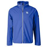 Men's Cutter & Buck Royal Kentucky Wildcats Vapor Full-Zip Rain Jacket