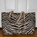 Michael Kors Bags | Michael Kors Signature Zebra Print Tote W/ Laptop Compartment | Color: Brown/Cream | Size: 21” Long X 11” High X 6” Wide