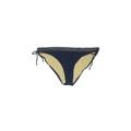 Gap Swimsuit Bottoms: Blue Solid Swimwear - Women's Size Large