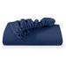 Bare Home Dual Pocket Fitted Sheet Microfiber/Polyester in Blue | King | Wayfair 840105721994