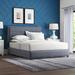 Wade Logan® Upholstered Storage Platform Bed Metal in Gray | 48.25 H x 64.25 W x 87.5 D in | Wayfair C53210DA15244DB69155A74BD0068F34