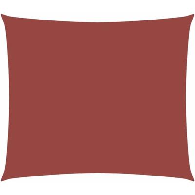 Sonnensegel Oxford-Gewebe Rechteckig 2,5x3,5 m Terrakotta-Rot Vidaxl Image