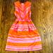 Kate Spade Dresses | Beautiful Kate Spade Dress Sz 2! | Color: Orange/Pink | Size: 2