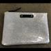 Kate Spade Bags | Bling Sparkly Kate Spade Glitter Cosmetic Pouch | Color: Silver | Size: Os