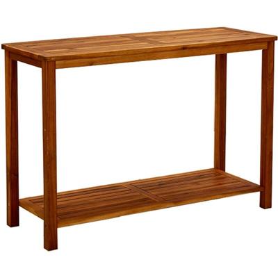 vidaXL Garten Konsolentisch 110x40x75 cm Massivholz Akazie Image