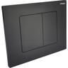 Wirquin Pro - wirquin Plaque de commande wc suspendu 3/6L black soft touch mat