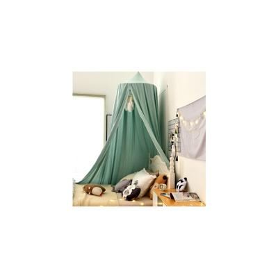 Muff - Bed Canopy for Bedroom Round Dome for Baby Nursery Room Decorations 250cm lake green