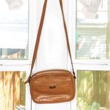 J. Crew Bags | J. Crew Leather Brown Tan Crossbody Purse Bag Small Zipper | Color: Brown/Tan | Size: Os